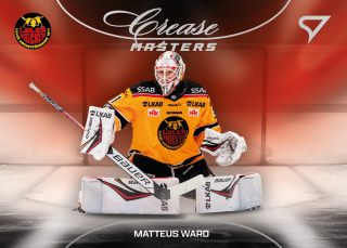 Matteus Ward SportZoo SHL Švédsko 2025-26 I.série Crease Masters č.CM-02