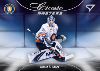 Adam ?hman SportZoo SHL Švédsko 2025-26 I.série Crease Masters č.CM-09