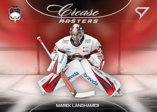 Marek Langhamer SportZoo SHL Švédsko 2025-26 I.série Crease Masters č.CM-10