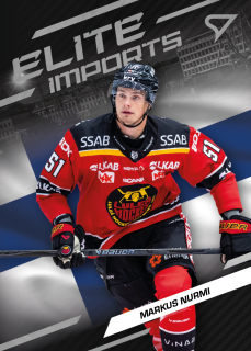 Markus Nurmi SportZoo SHL Švédsko 2025-26 I.série Elite Imports č.EI-02