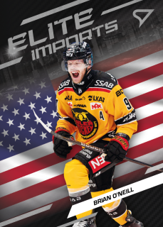 Brian O'Neill SportZoo SHL Švédsko 2025-26 I.série Elite Imports č.EI-03