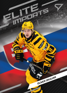 Oliver Okuliar SportZoo SHL Švédsko 2025-26 I.série Elite Imports č.EI-11
