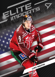Luke Martin  SportZoo SHL Švédsko 2025-26 I.série Elite Imports č.EI-24