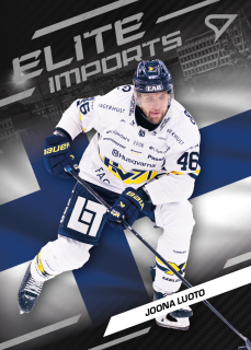 Joona Luoto  SportZoo SHL Švédsko 2025-26 I.série Elite Imports č.EI-32
