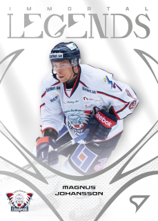Magnus Johansson  SportZoo SHL Švédsko 2025-26 I.série Immortal Legends č.IL-02