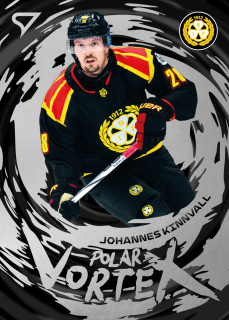Johannes Kinnvall  SportZoo SHL Švédsko 2025-26 I.série Polar Vortex č.PV-05