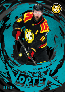 Johan Larsson  SportZoo SHL Švédsko 2025-26 I.série Polar Vortex /99 č.PV-06