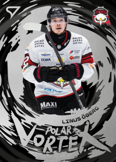 Linus Öberg  SportZoo SHL Švédsko 2025-26 I.série Polar Vortex č.PV-27
