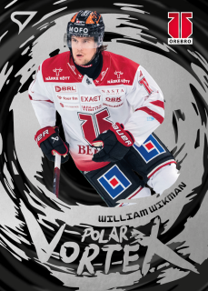 William Wikman  SportZoo SHL Švédsko 2025-26 I.série Polar Vortex č.PV-33