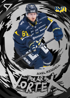 Axel Rindell  SportZoo SHL Švédsko 2025-26 I.série Polar Vortex č.PV-41