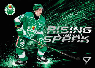 Gregor Biber  SportZoo SHL Švédsko 2025-26 I.série Rising Spark č.RS-11