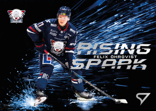 Felix Öhrqvist  SportZoo SHL Švédsko 2025-26 I.série Rising Spark č.RS-15
