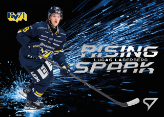 Lucas Lagerberg  SportZoo SHL Švédsko 2025-26 I.série Rising Spark č.RS-16
