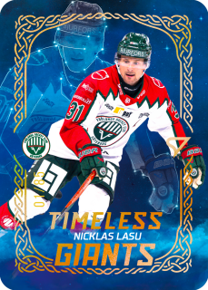 Nicklas Lasu  SportZoo SHL Švédsko 2025-26 I.série Timeless Giants /85 č.TG-05