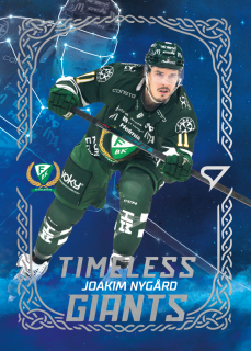 Joakim Nyg?rd  SportZoo SHL Švédsko 2025-26 I.série Timeless Giants č.TG-08