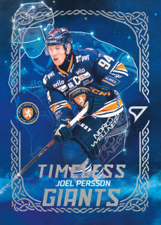 Joel Persson  SportZoo SHL Švédsko 2025-26 I.série Timeless Giants č.TG-10