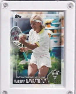 Navrátilová Martin Topps 2019 Hall of Fame č.23