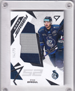 RYAN SPROUL SportZoo Tipos 2025-26 I.série Game Jersey /75 č.GJ-RS