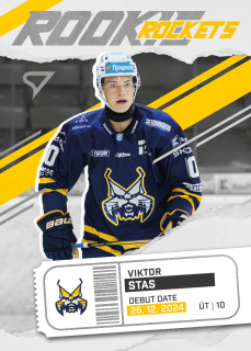 VIKTOR STAS SportZoo Tipos 2025-26 I.série Rookie Rockets č.RR-04