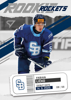 FABIAN LIČKO SportZoo Tipos 2025-26 I.série Rookie Rockets č.RR-07
