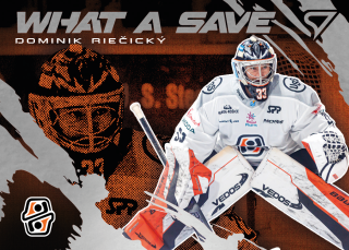 DOMINIK RIEČICKÝ SportZoo Tipos 2025-26 I.série What a Save č.WS-02