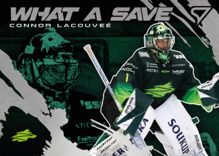 CONNOR LACOUVEÉ SportZoo Tipos 2025-26 I.série What a Save č.WS-05