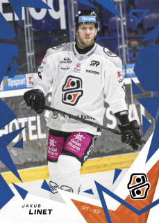 JAKUB LINET  SportZoo Tipos 2025-26 II.série Base Blue Iceberg č.220