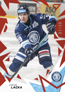 JAKUB LACKA  SportZoo Tipos 2025-26 II.série Base Red Light /30 č.231