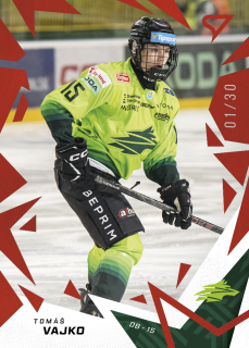 TOMÁŠ VAJKO  SportZoo Tipos 2025-26 II.série Base Red Light /30 č.237