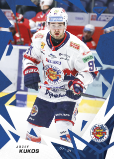 JOZEF KUKOS  SportZoo Tipos 2025-26 II.série Base Blue Iceberg č.250