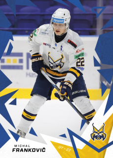 MICHAL FRANKOVIČ  SportZoo Tipos 2025-26 II.série Base Blue Iceberg č.255