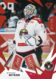 MAREKS MITENS  SportZoo Tipos 2025-26 II.série Base Red Light /30 č.263