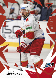 FILIP MEZOVSKÝ  SportZoo Tipos 2025-26 II.série Base Red Light /30 č.307