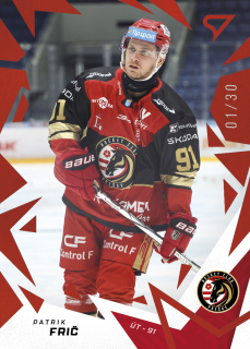 PATRIK FRIČ  SportZoo Tipos 2025-26 II.série Base Red Light /30 č.320