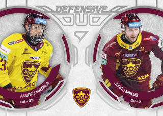 ANDREJ HATALA-JURAJ MIKUŠ  SportZoo Tipos 2025-26 II.série Defensive Duo č.DD-13