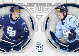 ANDREJ FABUŠ-TOMÁŠ KRÁLOVIČ  SportZoo Tipos 2025-26 II.série Defensive Duo č.DD-15