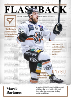 MAREK BARTÁNUS  SportZoo Tipos 2025-26 II.série Flashback /60 č.FB-01