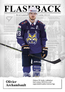 OLIVIER ARCHAMBAULT  SportZoo Tipos 2025-26 II.série Flashback č.FB-06
