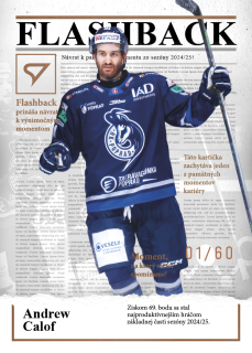 ANDREW CALOF  SportZoo Tipos 2025-26 II.série Flashback /60 č.FB-07