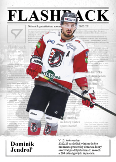 DOMINIK JENDROĽ  SportZoo Tipos 2025-26 II.série Flashback č.FB-09