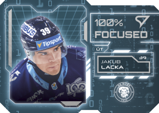 JAKUB LACKA  SportZoo Tipos 2025-26 II.série 100% Focused č.FS-03