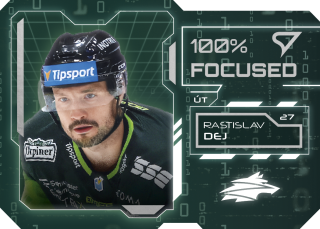 RASTISLAV DEJ  SportZoo Tipos 2025-26 II.série 100% Focused č.FS-06
