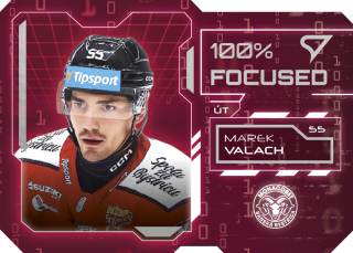 MAREK VALACH  SportZoo Tipos 2025-26 II.série 100% Focused č.FS-11