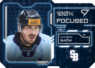PATRIK BAČIK  SportZoo Tipos 2025-26 II.série 100% Focused č.FS-14