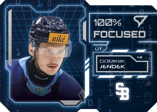 DOMINIK JENDEK  SportZoo Tipos 2025-26 II.série 100% Focused č.FS-15