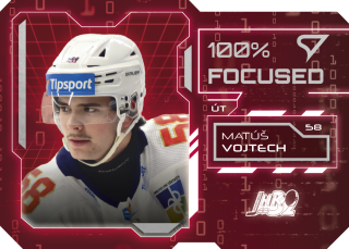 MATÚŠ VOJTECH  SportZoo Tipos 2025-26 II.série 100% Focused č.FS-17
