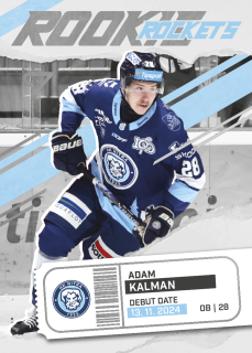 ADAM KALMAN  SportZoo Tipos 2025-26 II.série Rookie Rockets č.RR-13