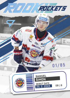 SAMUEL ŠIMON  SportZoo Tipos 2025-26 II.série Rookie Rockets /85 č.RR-15