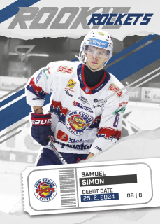 SAMUEL ŠIMON  SportZoo Tipos 2025-26 II.série Rookie Rockets č.RR-15