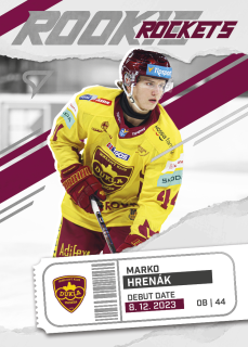 MARKO HRENÁK  SportZoo Tipos 2025-26 II.série Rookie Rockets č.RR-21